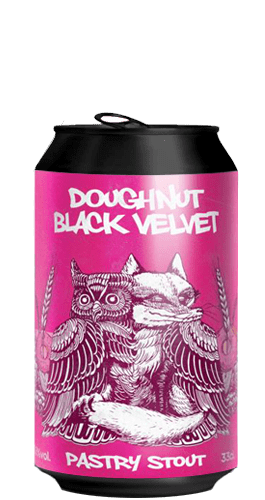 La Quince / Guineu Doughnut Black Velvet